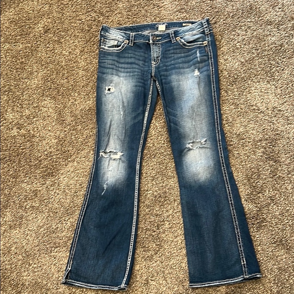Silver Jeans Women's Boot Cut Jeans - Blue